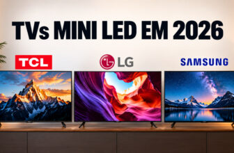TVs Mini LED em 2026: TCL, LG e Samsung estão cortando tecnologia para baixar o preço?