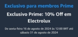 10% OFF em Produtos Electrolux