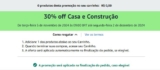 30% off Casa e Construção – Amazon