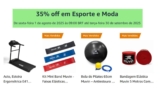 35% off em Esporte e Moda – Amazon