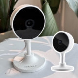 3MP Camera de Segurança Wifi Interior, Detecção de Movimento, Push de Alerta via Aplicativo, Áudio Bidirecional, Visão Noturna Infravermelha