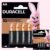4 Un. Pilha Alcalina AAA/AA DURACELL com 4 unidades