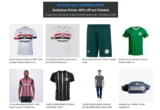 40% off em Futebol – Amazom