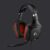Headset Gamer Logitech G332 para PC, PlayStation, Xbox e Nintendo Switch – Preto/Vermelho