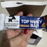 Max Titanium Top Whey Bar 12 Unidades De 41G (Doce De Leite)