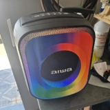 Caixa de Som PartyBox AIWA PB-07 Bluetooth 8H RGB USB TWS Preto