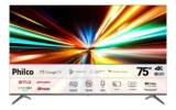 Smart TV Philco 75″ P75CGA QLED 4K Google TV Dolby Vision WiFi Bluetooth HDR10