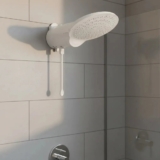 Chuveiro Ducha Loren Comfort Eletrônica Lorenzetti 7500w 220v Branco