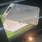Tábua de Corte Higiênica Relimax Antiderrapante, de Inox, com Canaleta e Afiador para Carnes e Legumes