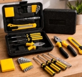 Kit Jogo De Ferramentas Aço Carbono Titanium 11 Peças