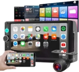 Multimídia 7 Polegadas 2din Mp5 Touch Screen + Camera Ré