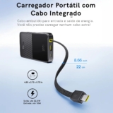 Power Bank Baseus Turbo Bipow2 Pro 20000mah 22.5w Cor Preto