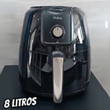 Air Fryer Fritadeira Ar Philco 8 litros Jumbo 127V Preto