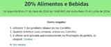 Amazon com 20% de desconto em Alimentos e Bebidas de produtos no Link!