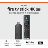 Amazon Fire TV Stick 4K MAX 16GB Wi-Fi 6E Alexa Controle por Voz