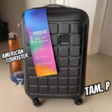 American Tourister Mala de Viagem Cirrus Light Preta Pequena