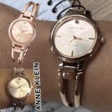 Anne Klein Relógio feminino genuíno com mostrador de diamante