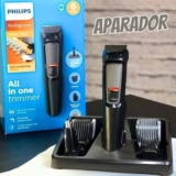 Aparador De Pelos Barbeador Philips Multigroom 6 Em 1 Mg3711