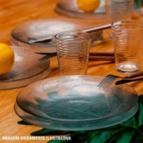 Aparelho de Jantar 12 Peças Duralex de Vidro – Redondo Diamante