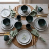 Aparelho De Jantar 16 Peças Ammi E Leaf Porto Brasil