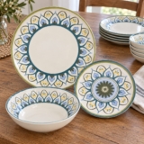 Aparelho De Jantar 18 Peças Flat Nisa Oxford