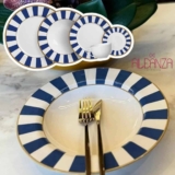 Aparelho de Jantar Alleanza 20 pçs Stripe Azul