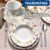 Aparelho de Jantar e Chá 20 Peças Tramontina – Porcelana Branco Redondo Ana Clara