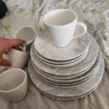 Aparelho de Jantar Tramontina Arbo 20 Peças Liso Cor Branco