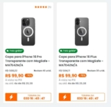 Apple Capa para iPhone 16 Pro Transparente com MagSafe