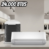 Ar-Condicionado Electrolux Inverter Split 24.000 BTUs Color Adapt Frio Triple Protection (JI24F/JE24F)