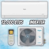 Ar condicionado Elgin 12000 split inverter frio 12000 BTU branco 110V 45HSFI12C1IA