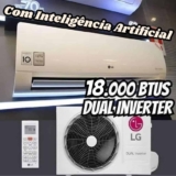 Ar Condicionado LG Dual Inverter Voice +ia 18000 Btus Frio