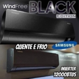 Ar Condicionado Samsung Wfree 12.000btu Quente/frio Cor Preto