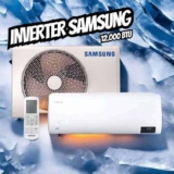 Ar Condicionado Sem Vento Samsung WindFree Frio 12.000 btus (220V)
