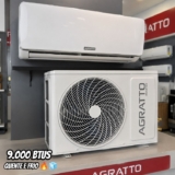 Ar Condicionado Split Agratto Hi Wall Neo Inverter 9.000 Btu/h Quente e Frio Monofásico Branco ICS9QF-02-220V
