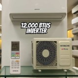 Ar Condicionado Split Hi Wall Inverter Hitachi AirHome 12.000 Btus Frio 220V R-32