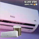 Ar Condicionado Split Hi Wall Inverter Philco 12000 BTU/h Quente e Frio PAC12QC – 220 Volts