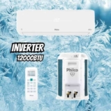 Ar Condicionado Split Hi Wall Inverter Philco 12000 Btus Frio Eco M15 220V