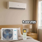 AR CONDICIONADO SPLIT HI WALL – INVERTER R-32 – ECO II – ELGIN – 9.000 BTUS – FRIO – 220V MONOFÁSICO