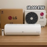Ar Condicionado Split Hi Wall LG Dual Inverter Compact 18.000 Btus Frio 220v R-32