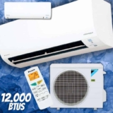 Ar-condicionado Split Inverter 12000 Btus Daikin Ecoswing Gold Wi-fi Integrado High Wall Só Frio Ftkp12s5vl/rkp12s5vl 220v