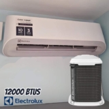 Ar-condicionado Split Inverter 12000 Btus Electrolux Color Adapt com Wi-fi Só Frio Yi12f/ye12f 220v