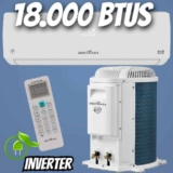 Ar-condicionado Split Inverter 18000 Btus Britânia Só Frio Bac18000ifm15 220v