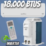 Ar-condicionado Split Inverter 18000 Btus Britânia Só Frio Bac18000ifm15 220v