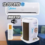 Ar Condicionado Split Inverter Hi Wall Springer Midea AirVolution Connect 12000 BTUs Frio 42AFVCI12S5 – 220V