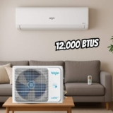 Ar-condicionado Split Inverter Ii 12000 Btus Elgin Eco com Wi-fi Integrado High Wall Só Frio 45hjfi12c2wb/45hjfe12c2cb 220v