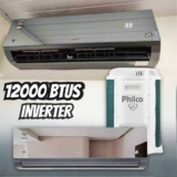 Ar Condicionado Split Inverter Philco Espelhado 12000 BTUs Quente e Frio PAC12000IQFM15E 220V