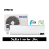 Ar-condicionado Split Samsung Digital Inverter Ultra 18.000 BTUs Frio AR18CVHZAWKNAZ Branco 220V Kit