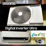 Ar-condicionado Split Samsung Digital Inverter Ultra Connect AI 12.000 BTUs Frio AR12DYFZAWKNAZ