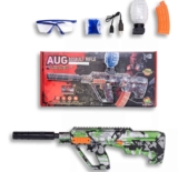 Arma De Gel G34 Bolinhas Submetralhadora Automática Elétrica